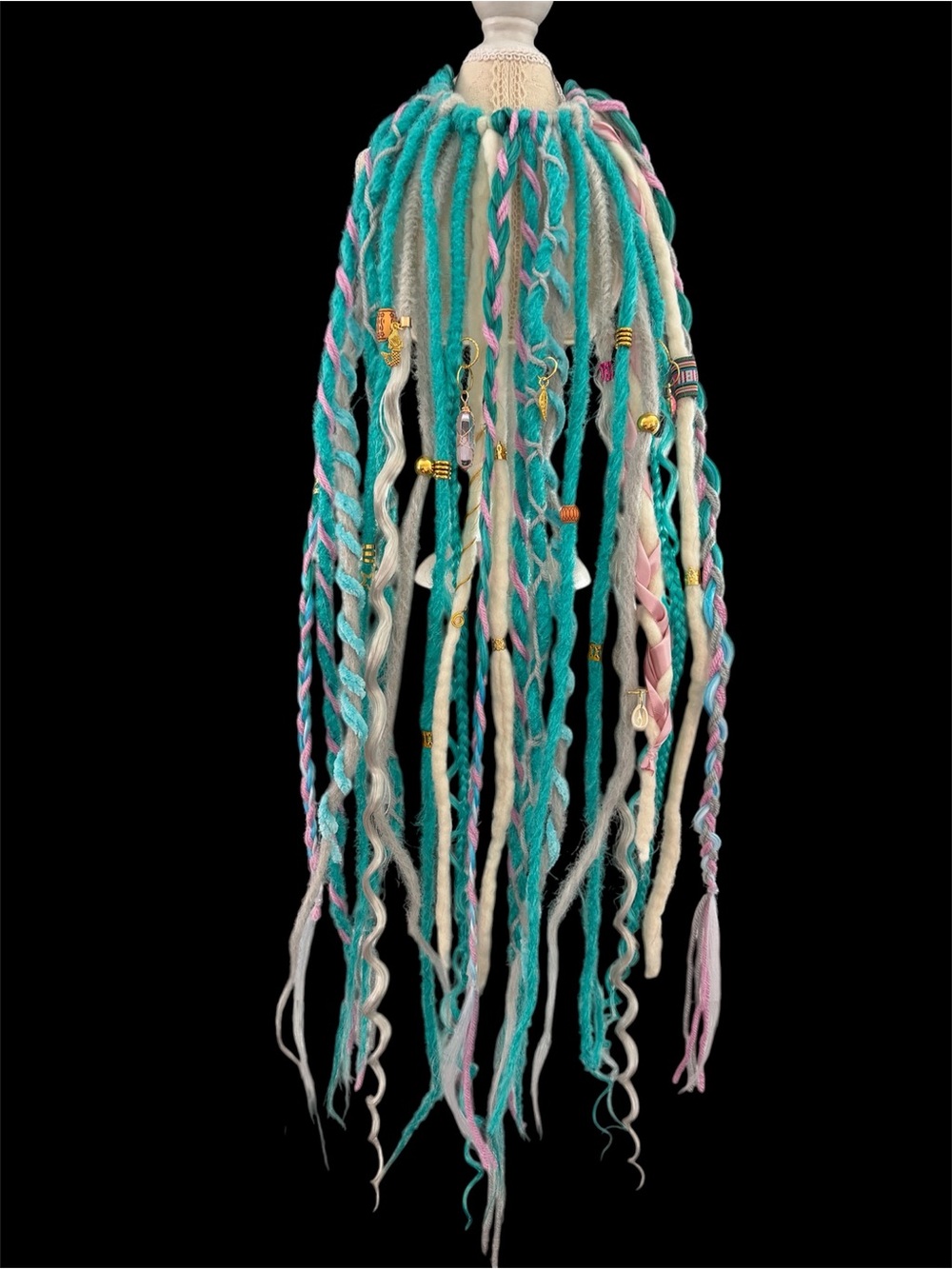 Tropical Aura Faux Loc Ponytail - Picture 6 of 7